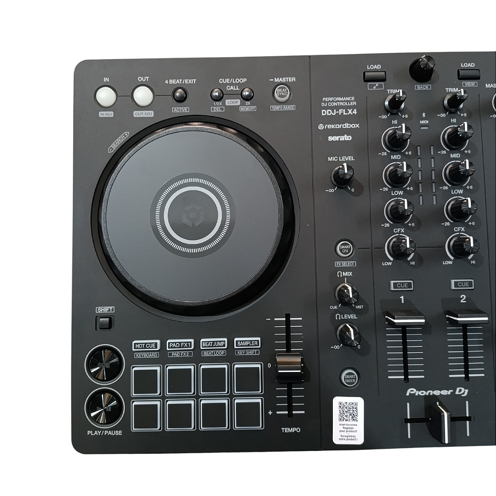 Controladora Pionner Dj DDJ FLX4 Rekordbox 2 Decks Serato - King