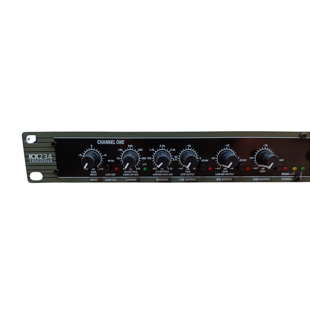 Crossover Analógico K Audio Kadosh KX-234 110V 3Vias Stereo - King