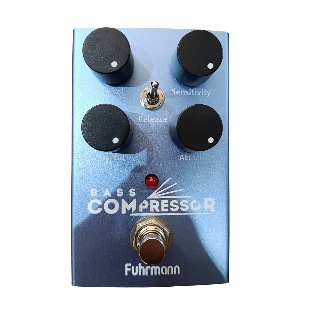 Pedal de Efeito Bass Compressor para Baixo Fuhrmann - King Musical