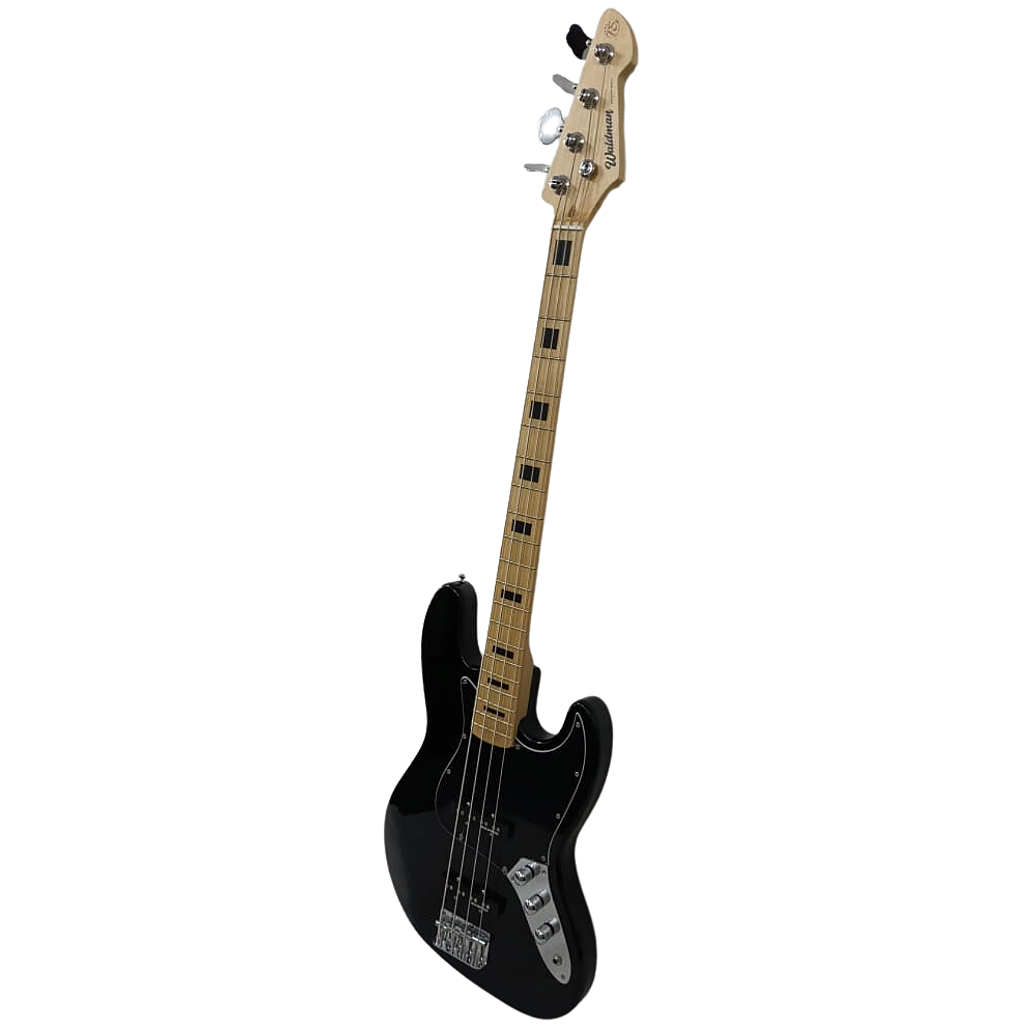 Contrabaixo Elétrico 4 Cordas Waldman Preto GJJ-200X BBK - King