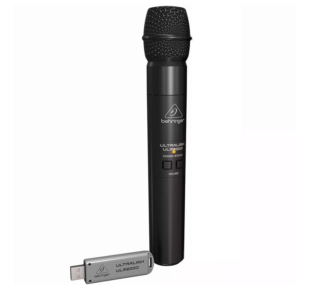 Microfone Sem Fio Behringer ULM200 USB - King Musical - Instrumentos  Musicais