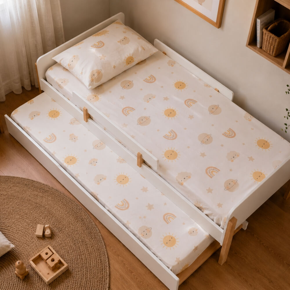 Cama Auxiliar com Rodinhas