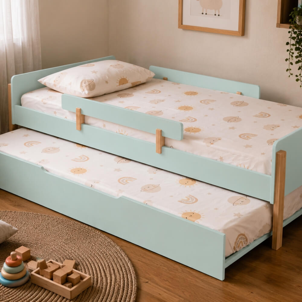 Bicama Infantil Verde Nina