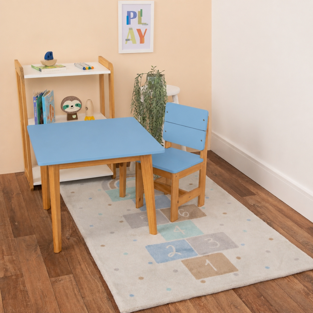 Cadeira Infantil Azul Theo