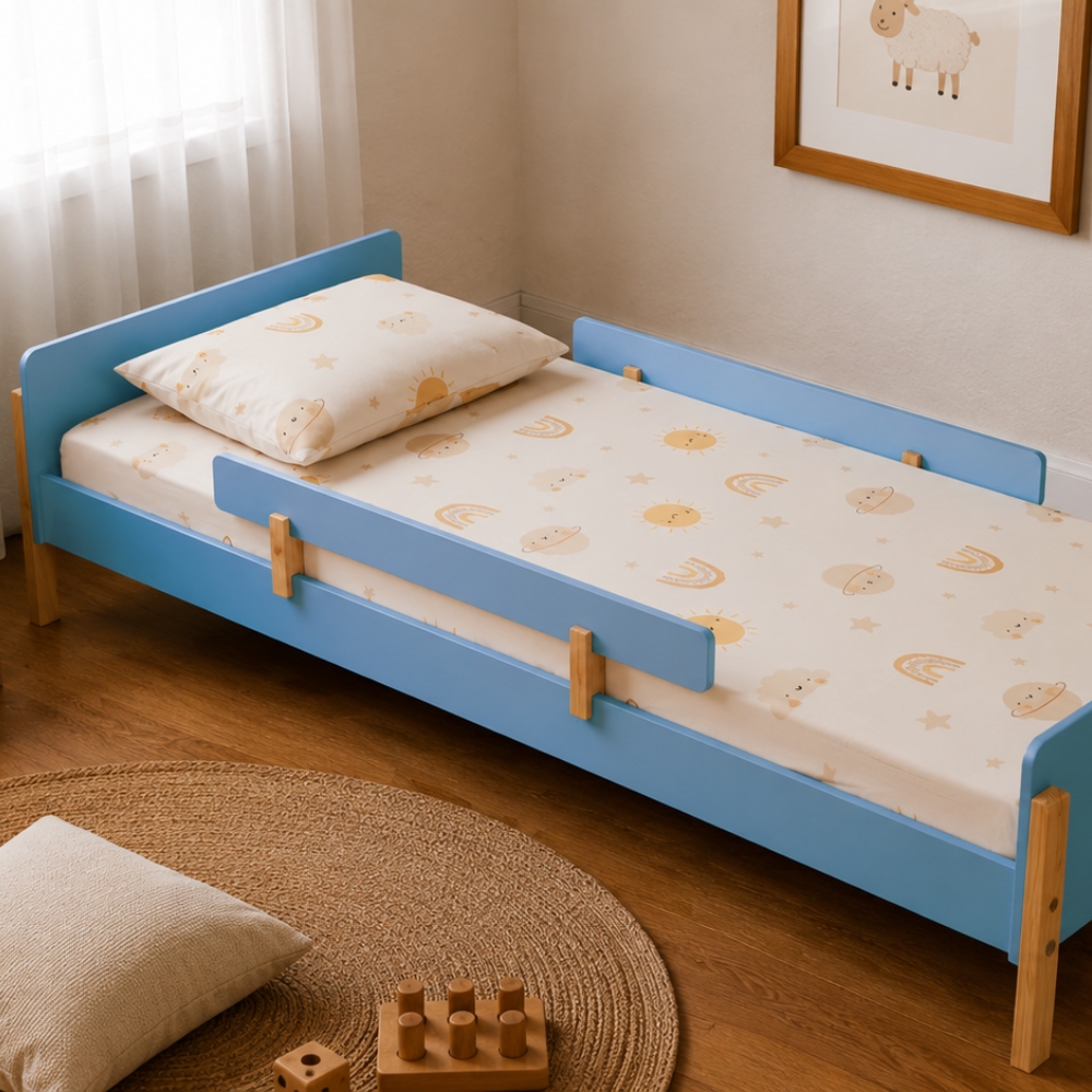 Cama Montessoriana Evolutiva Azul Nina