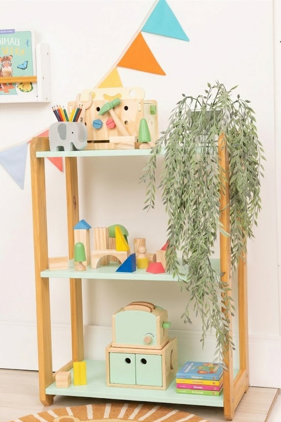 Cadeira Infantil com Regulagem Verde