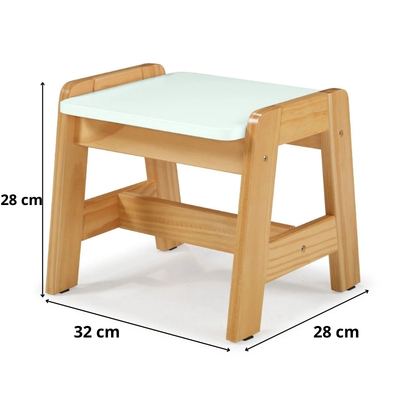 Dimensões banqueta infantil Bella