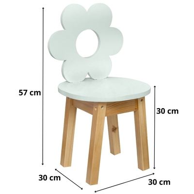 Cadeira Infantil com Regulagem Verde