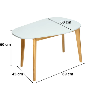 Dimensões mesa juvenil Flow
