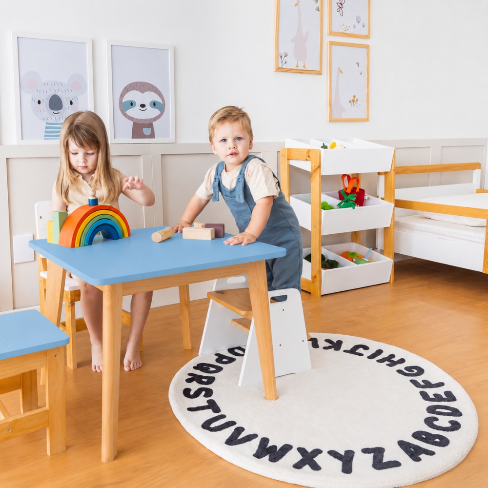 Mesa Infantil Azul Theo