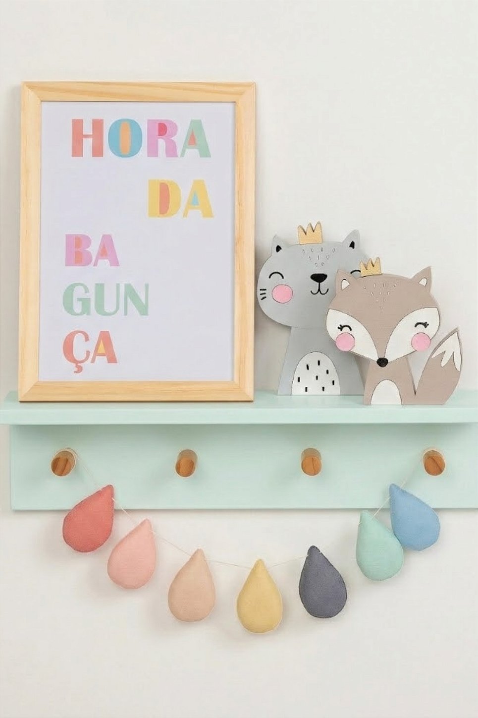 Prateleira Cabideiro 50cm Theo