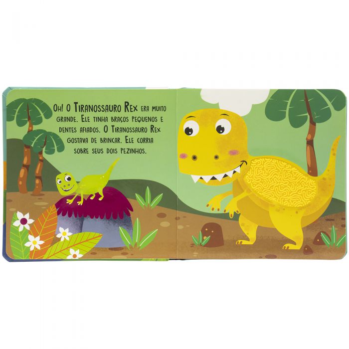 Livro Infantil Dinossauros - Adesivos, Atividades, Jogos E Desafios -  Todolivro - Com Cenario Para Criar Suas Próprias Histórias