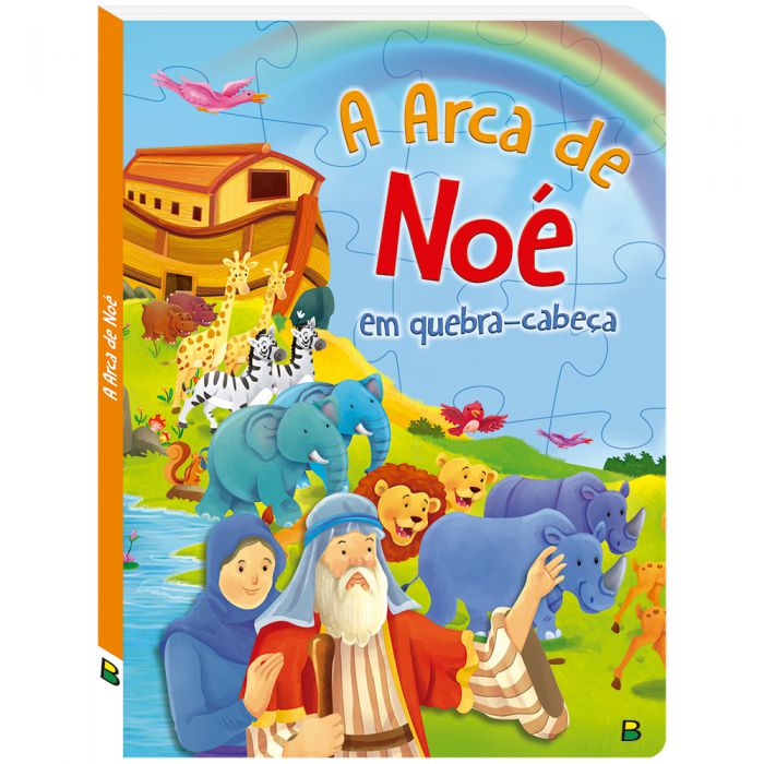 BÍBLIA INFANTIL LIVRO QUEBRA-CABEÇA