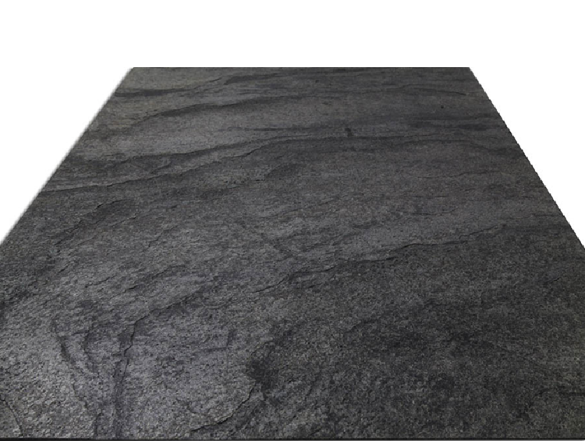 stone  slim fit ダークグレー REVESTIMENTO PEDRA FLEXIVEL SLIM STONE NERO 61X122CM - Pastilhart