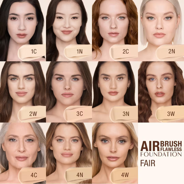 Base Charlotte Tilbury Airbrush Flawless Foundation 30ml | Cor: 3