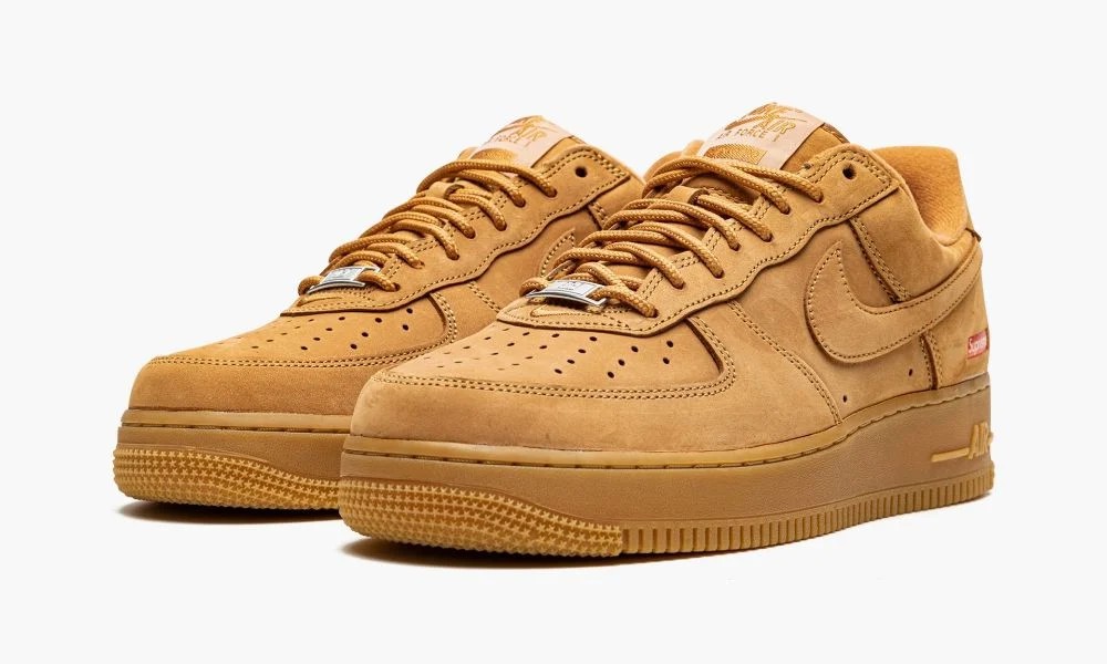 supreme nike air force 1 low wheat