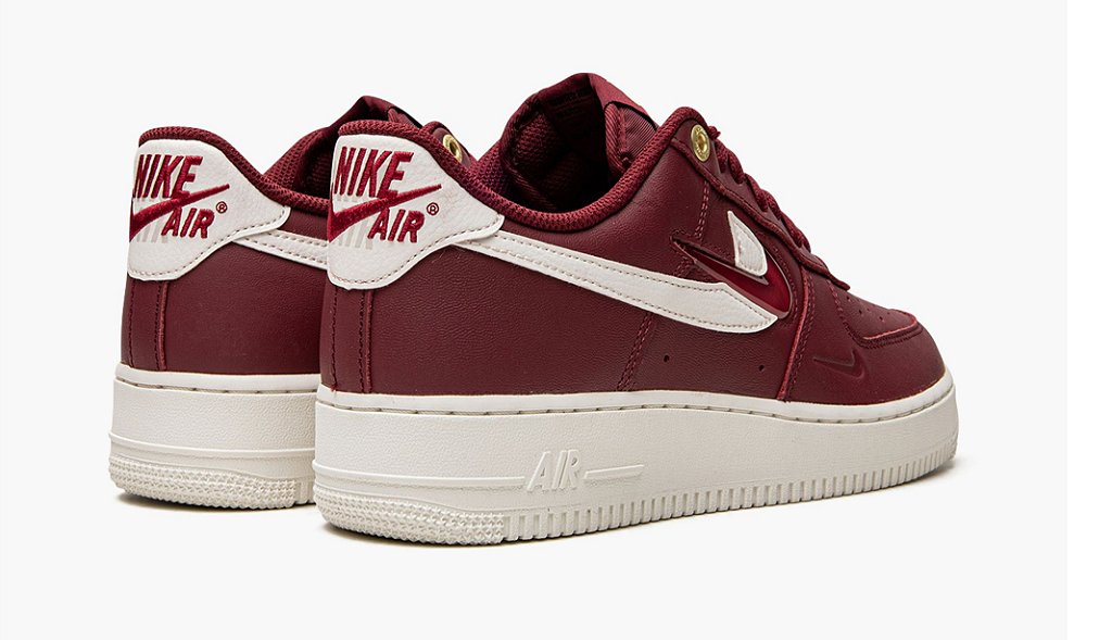 nike air force 1 '07 team red