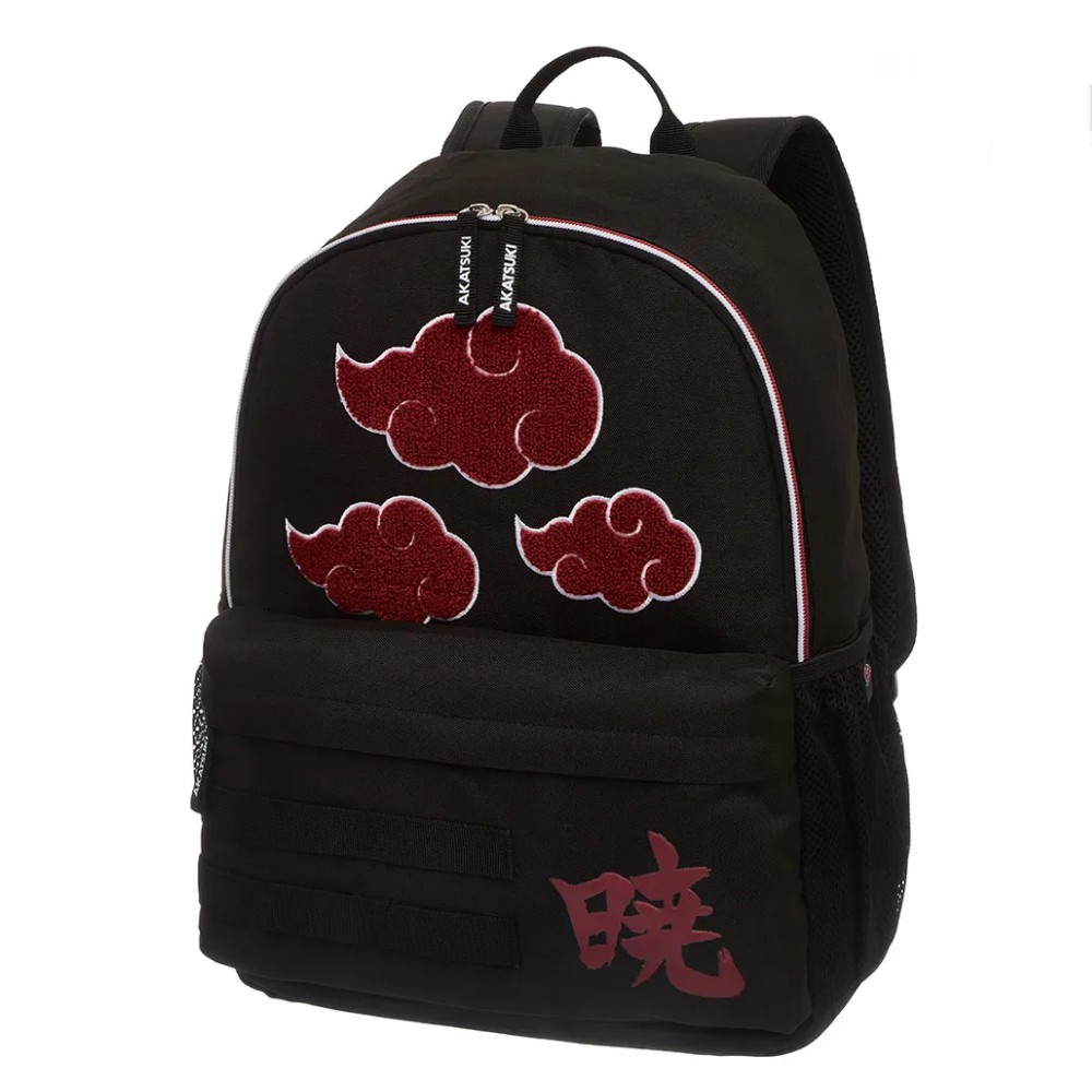 Bolsa Mochila Naruto Nuvem Akatsuki Aldeia da Folha Renegada Unissex