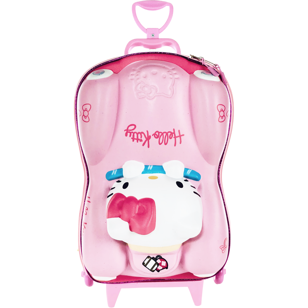 Kit Mala Infantil 3D Hello Kitty Carro com Rodinha + Mochila Infantil -  Shopping do Estudante | E-commerce de Papelaria