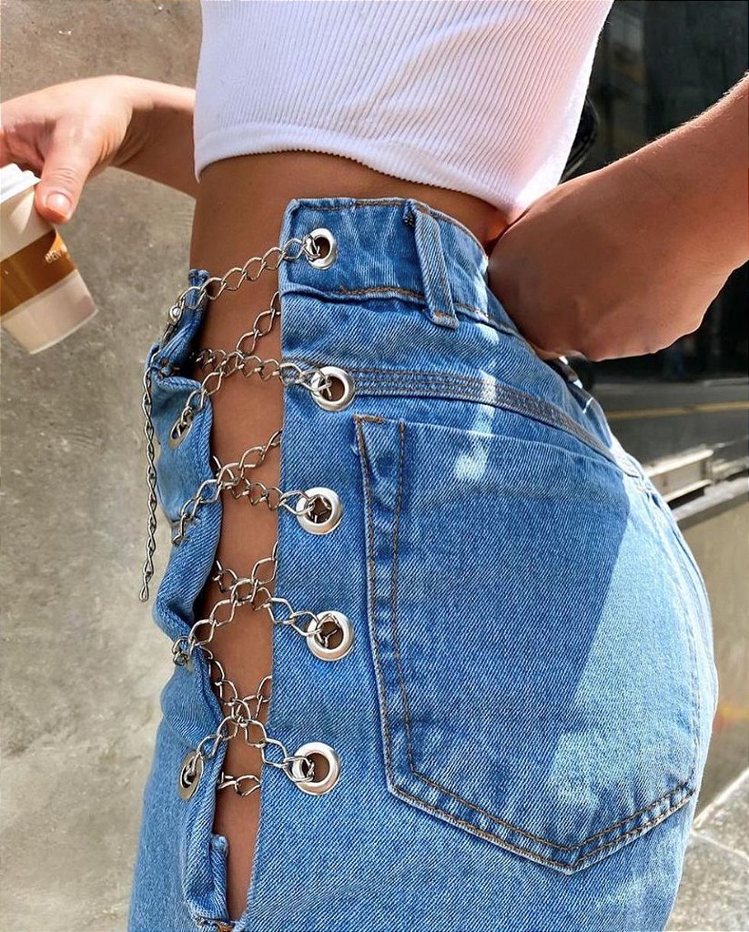 short de corrente do lado