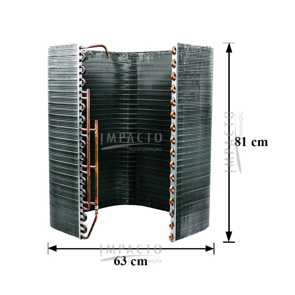 Serpentina Cobre 05301154P Condensador 48000 ou 60000 BTUs Ar