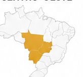 Mapa Região Centro-Oeste