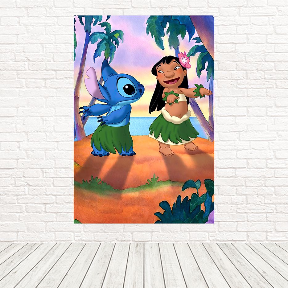 Stitch do desenho animado Lilo e Stitch da Disney colorido desenho