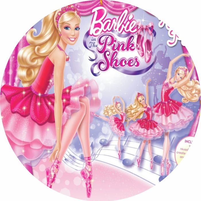 Painel Redondo Tecido Sublimado 3D Barbie WRD-4773 - Wear Sublimações