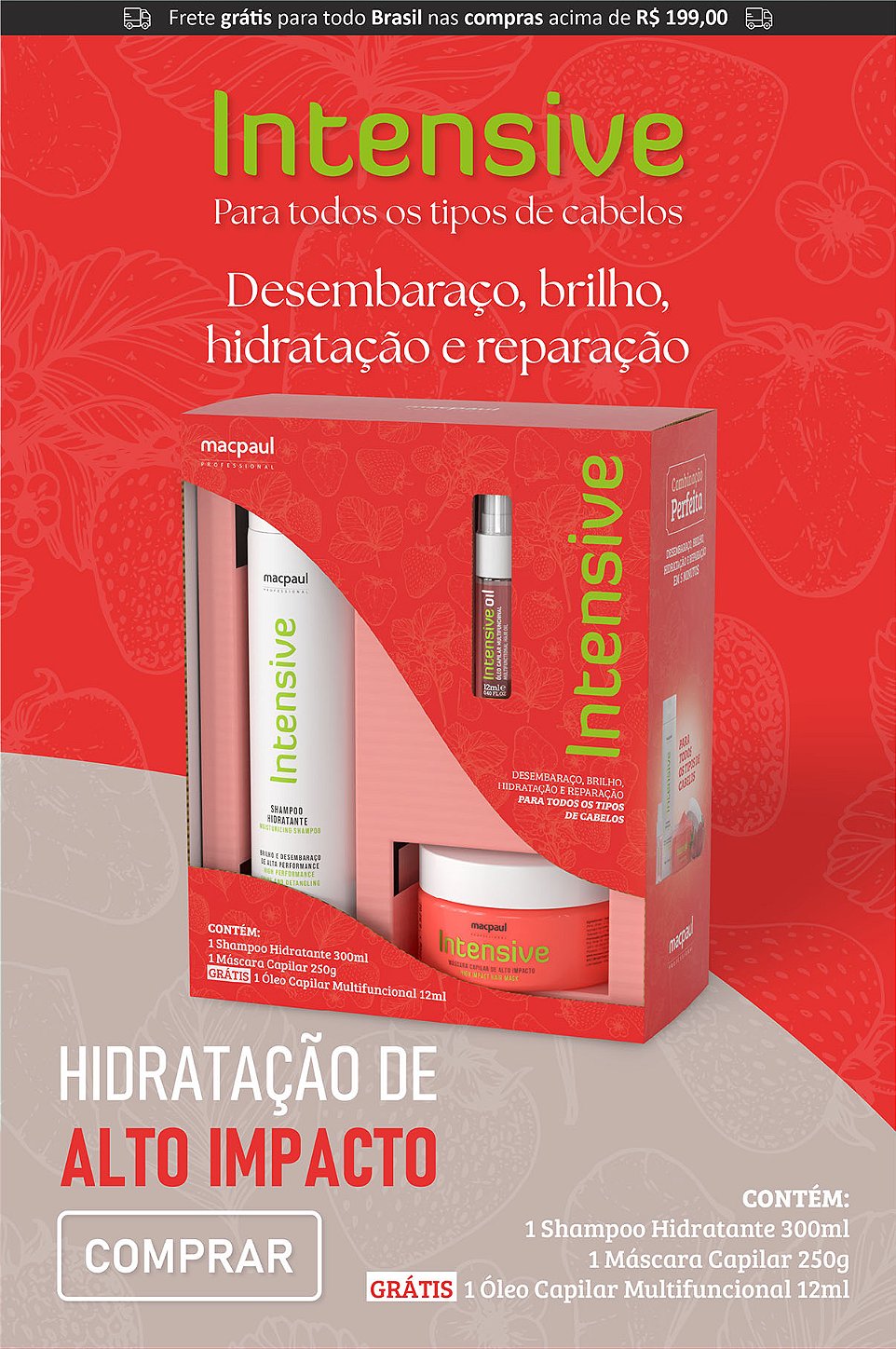 Shampoo Intensive Macpaul 1000ml