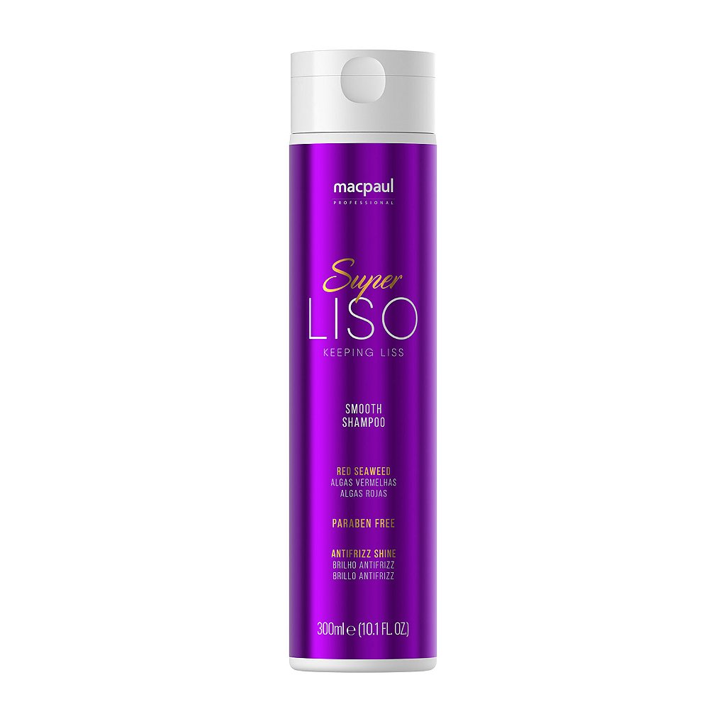 SHAMPOOページ Shampoo de manutenção pós alisamento Super Liso - Macpaul