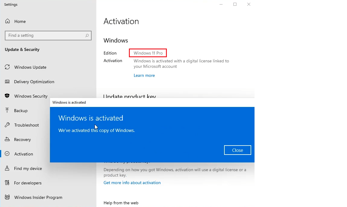 Windows 11 PRO 32/64 BITS – Licença Vitalícia + Nota Fiscal e Garantia –  AtiveAqui