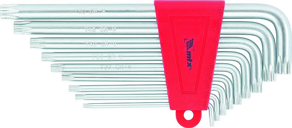 Jogo de Chave TORX Longa T10 - T50 | Eletrica Suzuki | Votuporanga