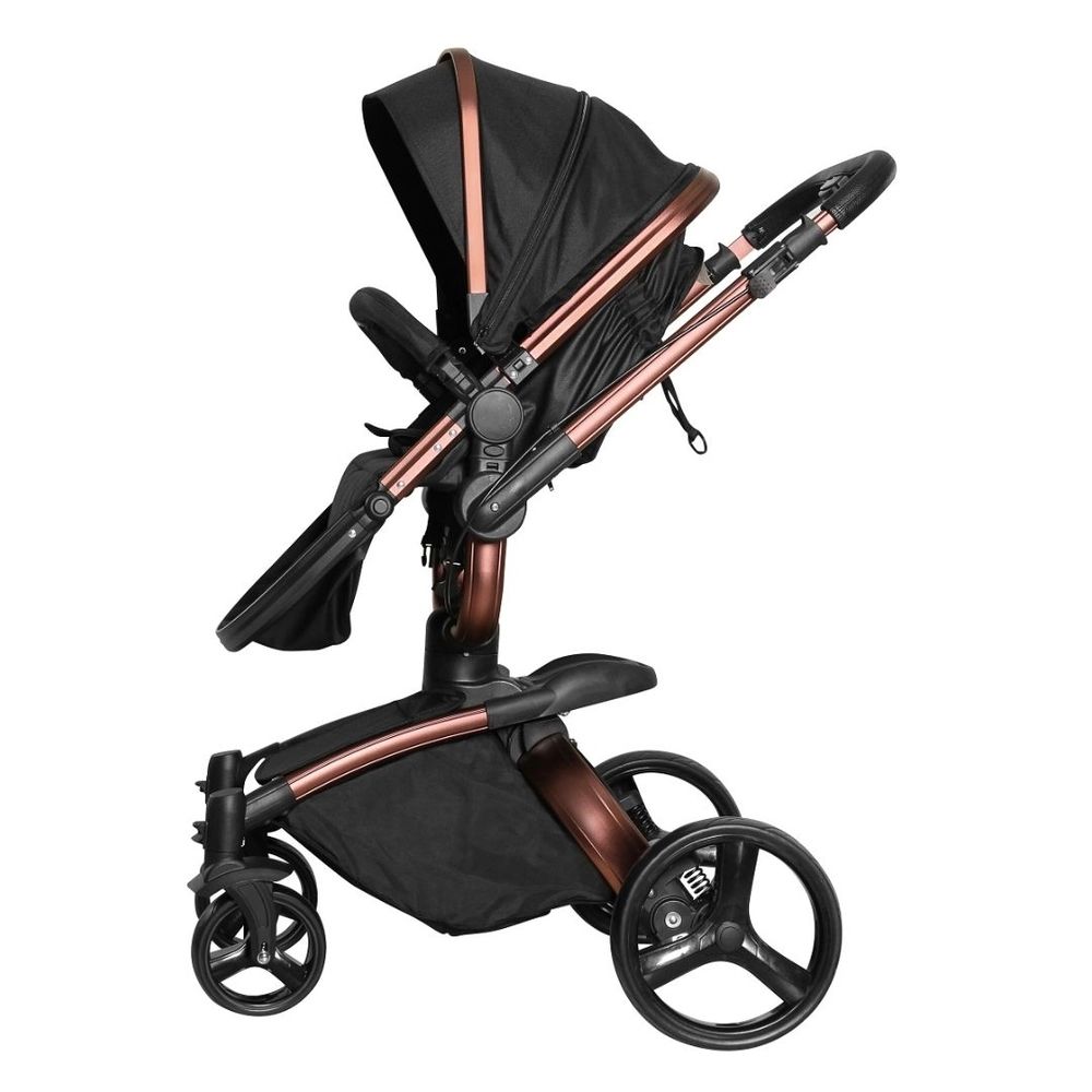 Carrinho De Bebe Vulkan 360 Bebe Conforto Cocoon Preto Dzieco Casa Do Bebe