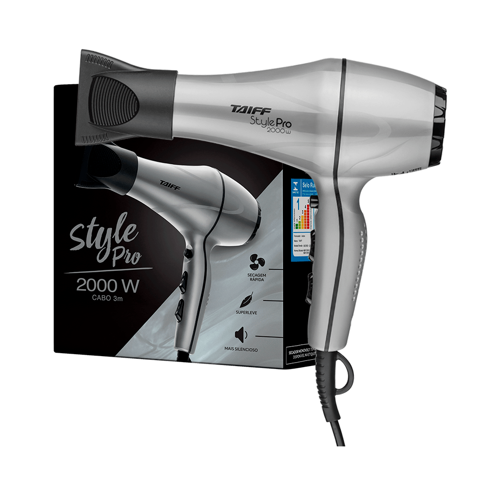 Taiff Secador De Cabelo Profissional Vulcan 2500w - 220v