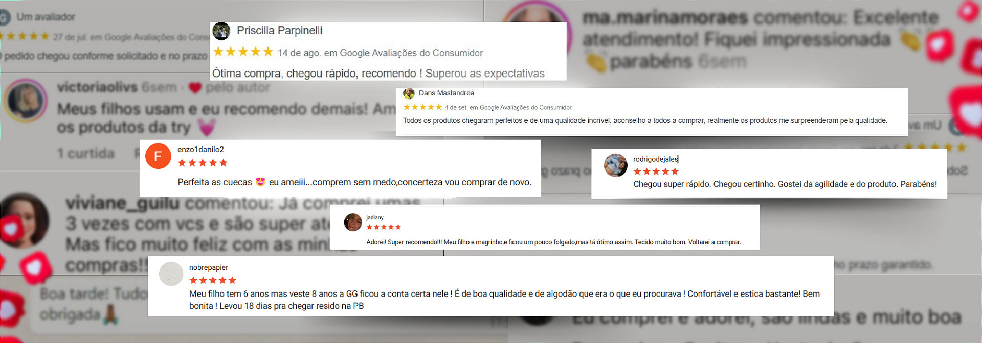 Depoimentos dos nossos clientes