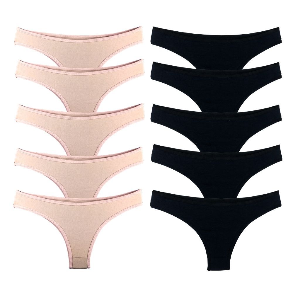 Calcinha Fio Dental Duplo Feminina Renda Bege | Lizlu Modas