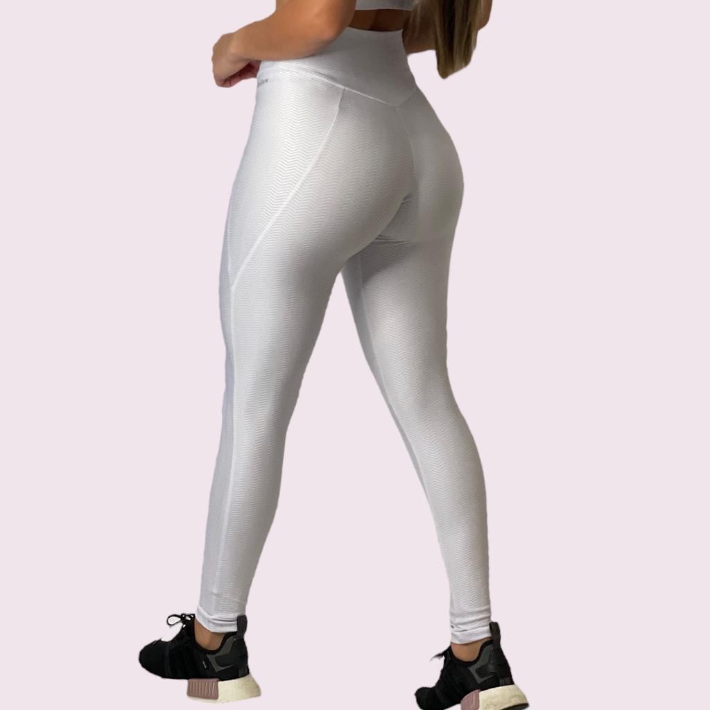 Legging 3D Ziggy Branco