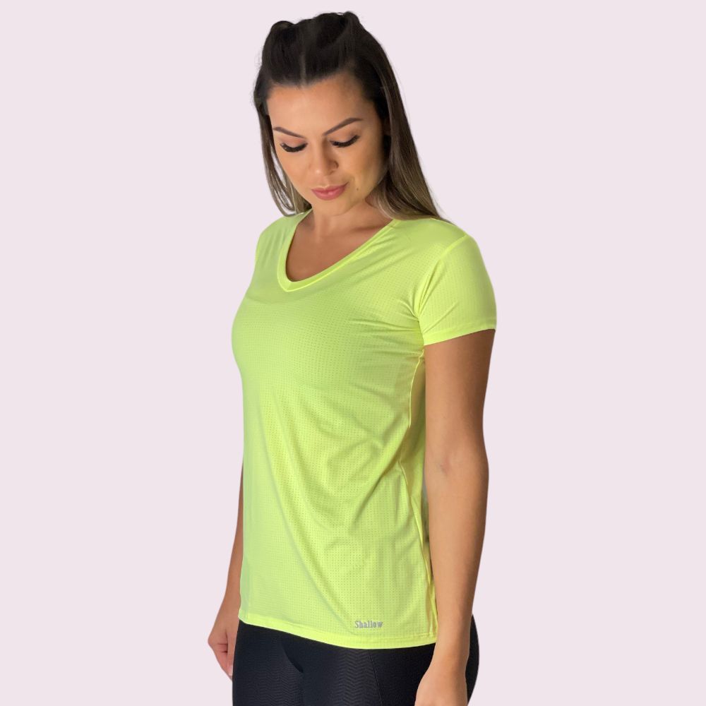 Camiseta dry best sale fit amarela