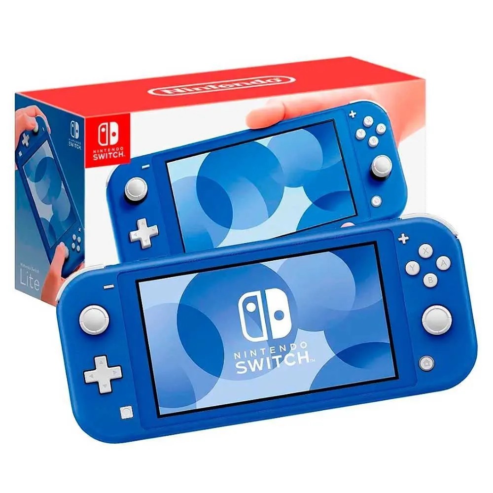 Oferta Console Nintendo Switch Lite, Azul - Smart Games - Smart Games