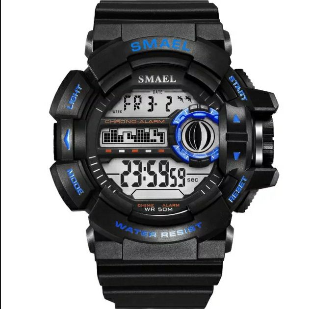 Rel gio masculino Militar Smael 1436 Prova D agua JMG IMPORTS