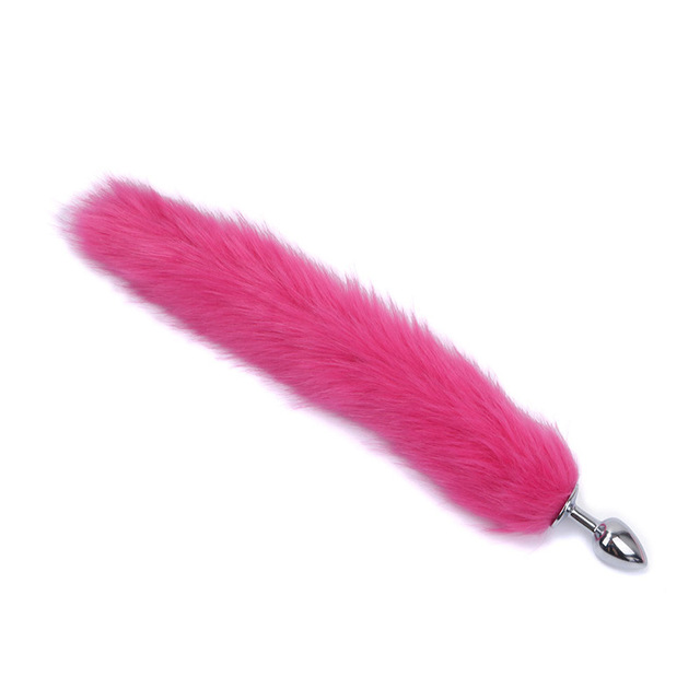 Plug Anal com Cauda de Metal TAMANHO G - PINK - Zper Sexshop Plug Anal com Cauda de Metal TAMANHO G - PINK - Zper Sexshop
