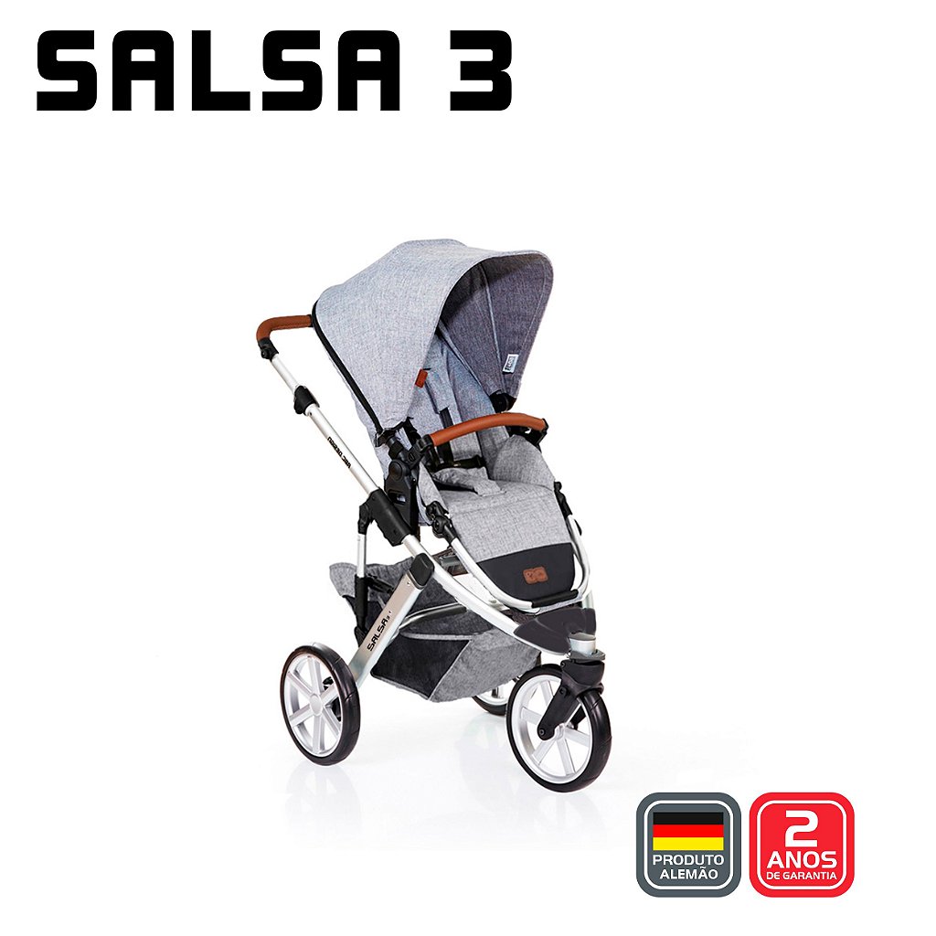 Carrinho Salsa 03 Graphite - ABC Design - Show de Bebê Móveis e