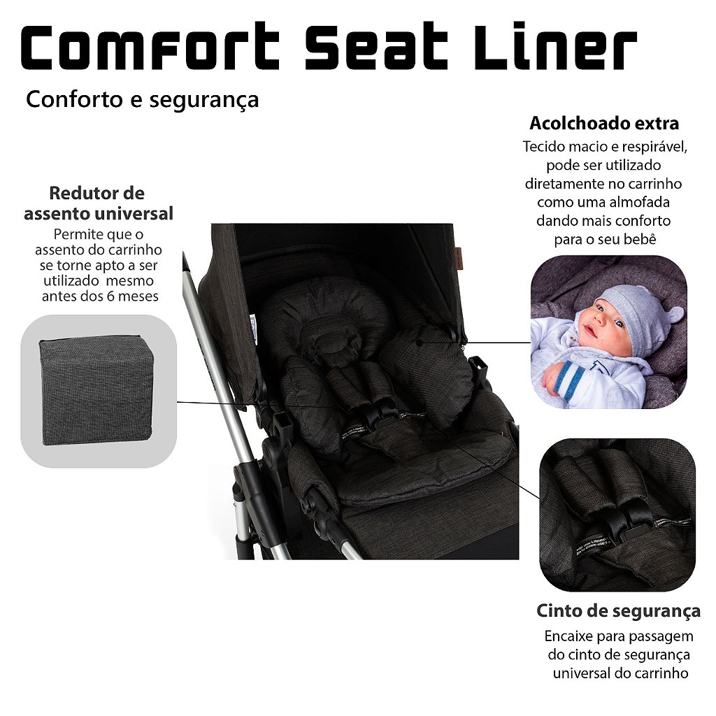 Comfort seat liner abc design cheap