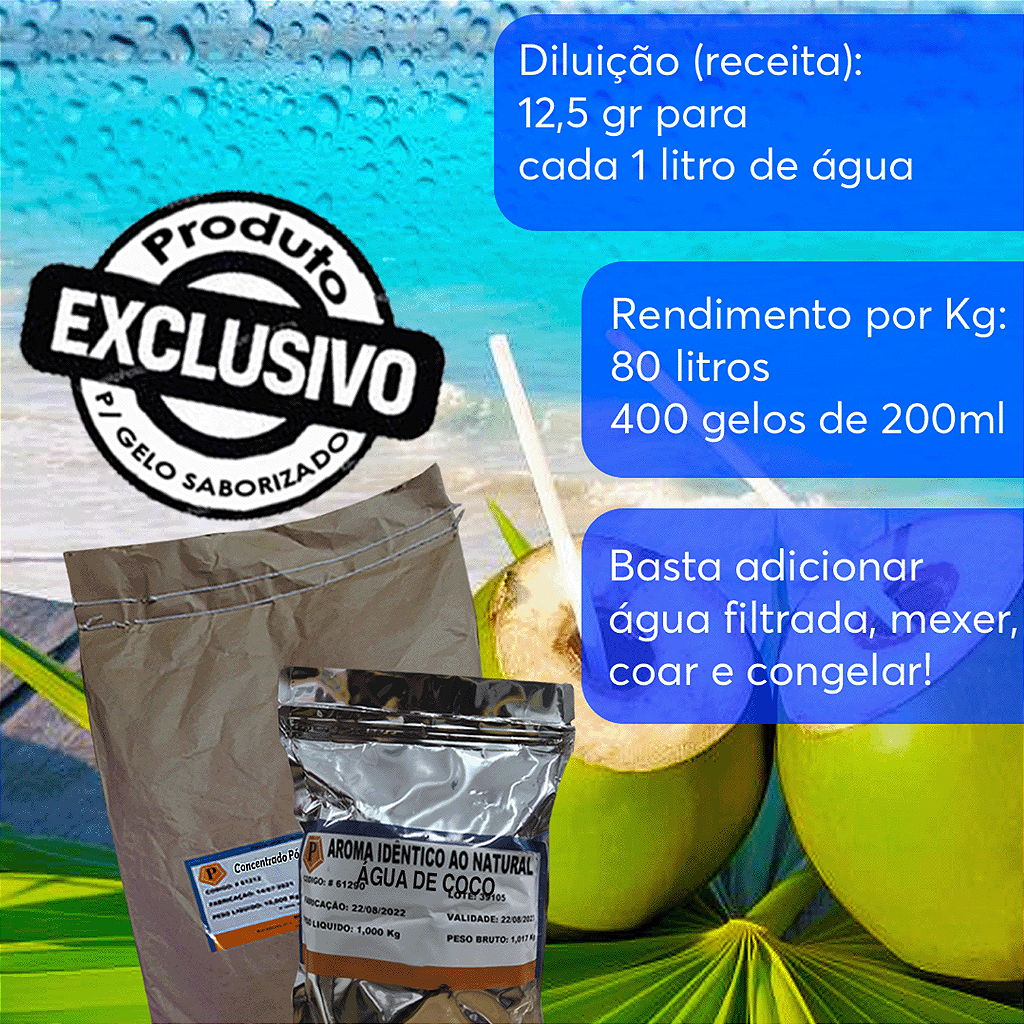 GELO DE COCO - Comprar em Coconut Brasil