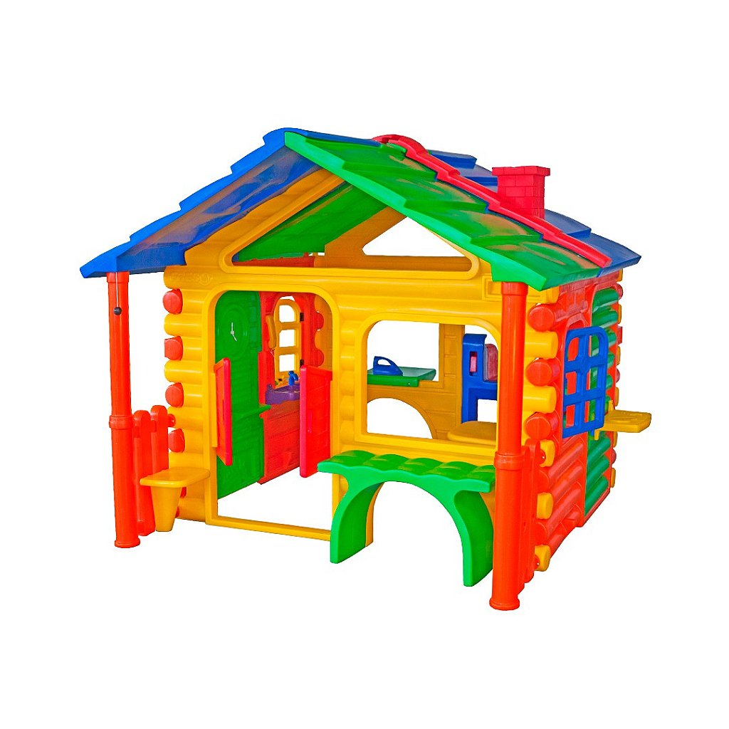 Casinha de Brinquedo e Boneca Infantil Freso Gran Chalé - Imagem 2