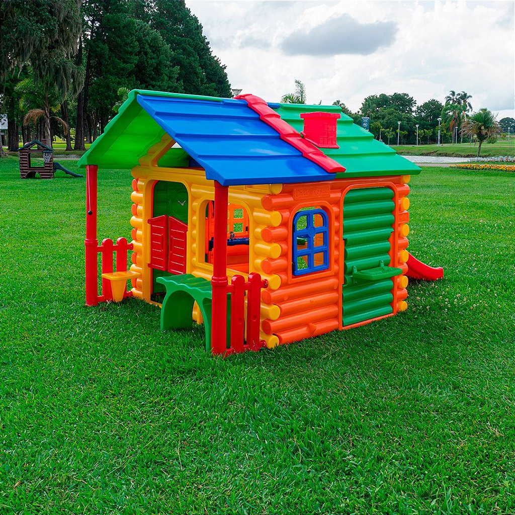 Casinha de Brinquedo e Boneca Infantil Freso Gran Chalé - Imagem 6