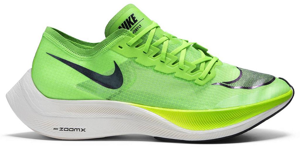 TENIS NIKE ZOOMX VAPORFLY NEXT ELECTRIC GREEN Os melhores Tenis estao aqui