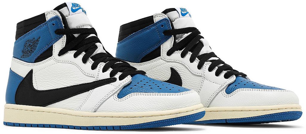 FRAGMENT DESIGN X TRAVIS SCOTT X AIR JORDAN 1 HIGH - Quem entende