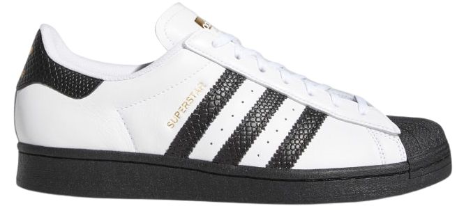 Adidas core black clearance superstar