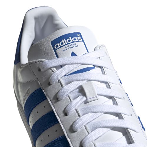 TNIS ADIDAS SUPERSTAR ' WHITE BLUE ' - Quem entende de tnis, escolhe a JR  !